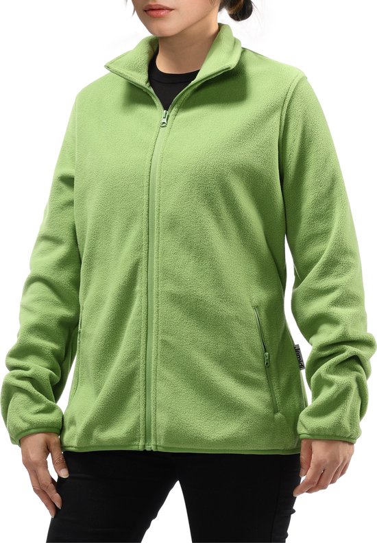 JEMIDI fleece vest dames met rits Comfortabel en warm dames vest 100 polyester. bol