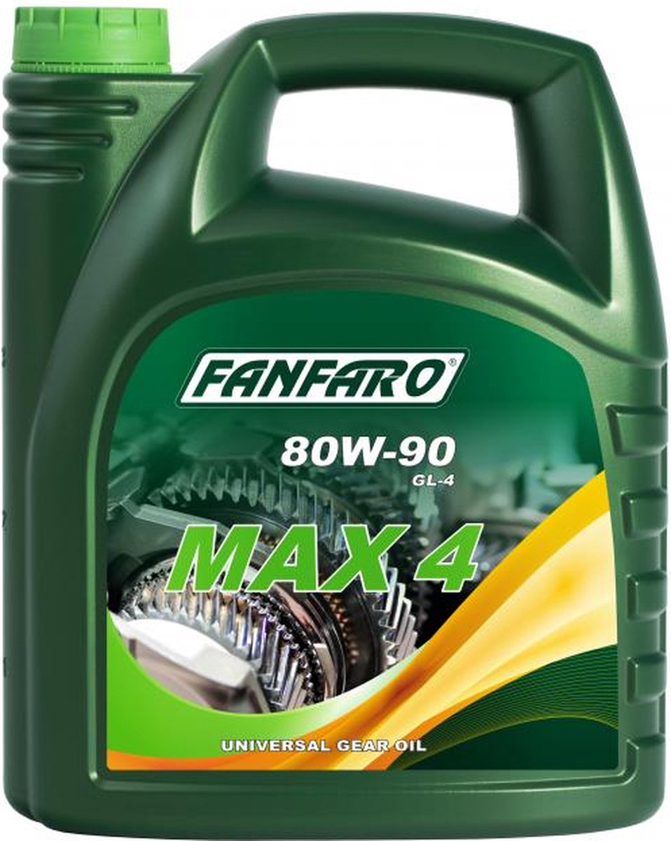 Fanfaro Max 4 | 80W90 | synthetische versnellingsbakolie | 4 liter
