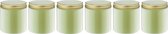 Scrubzout Zen Moment - 300 gram - Pot met gouden deksel - set van 6 stuks - Hydraterende Lichaamsscrub