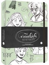 CreaChick Schetsboek Sage Green