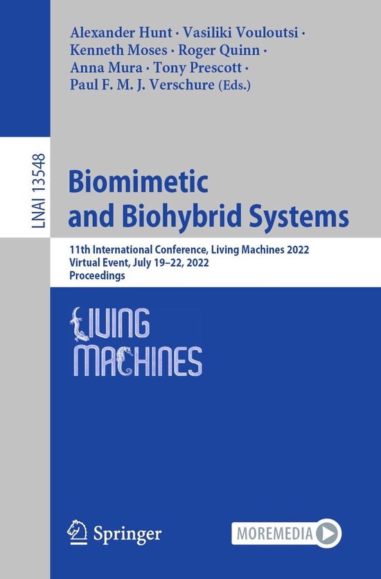 Springer Nature Proceedings Computer Science - Biomimetic an ... - cover
