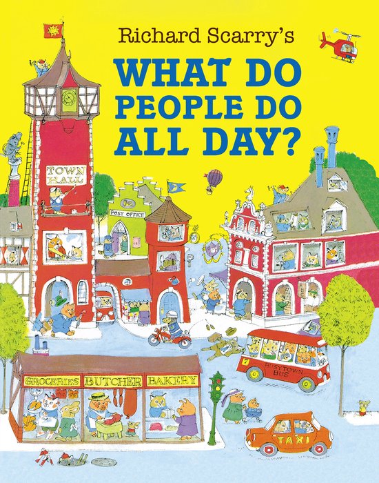 What Do People Do All Day? - cover