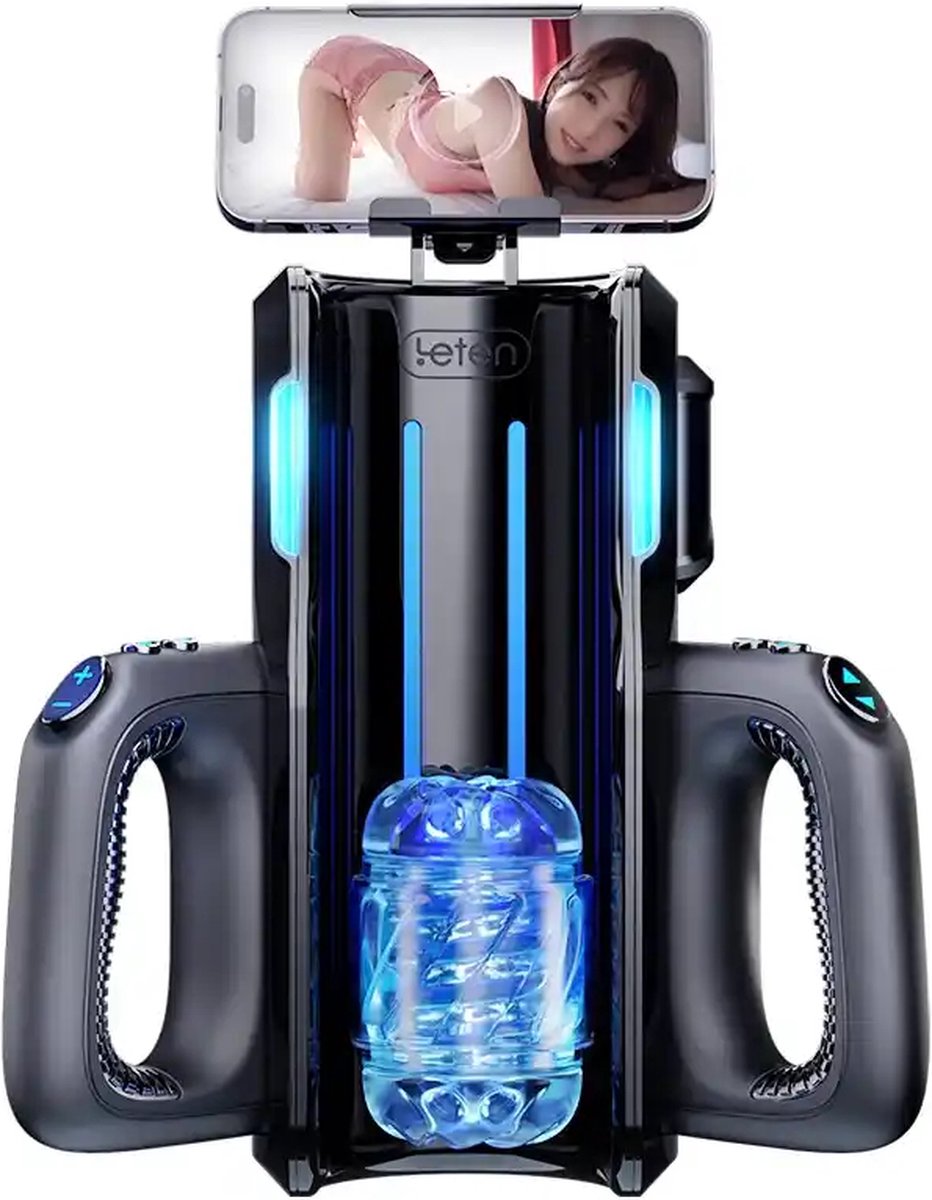 Hismith Leten Pro Automatische Masturbator voor Mannen – 72 Stootstanden – Tot 700 Stoten per Minuut