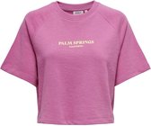 Only pull Onlarea S/s col rond imprimé Top Box UB 15320803 Strawberry lune/californie femme taille-M