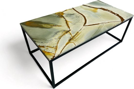 Blue Roma Quartzite - Table basse - Rectangulaire - Natuursteen - 120x60