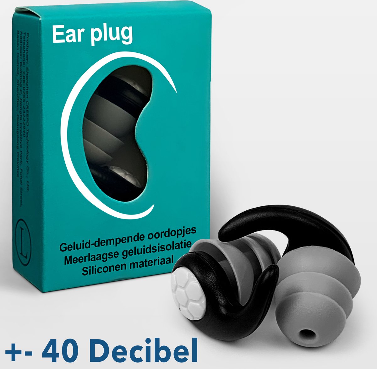 Goedkoopste Premium Sleep Plugs (1 Paar, Zwart) - Oordoppen Slapen, Sleepbuds voor Superieure Geluidsdemping - Herbruikbare, Geluiddichte Slaap Oordopjes tegen Snurken & Geluidsoverlast - Voor Festivals, Partyplug & Dagelijks Gebruik - Comfortabel & Duurzaam