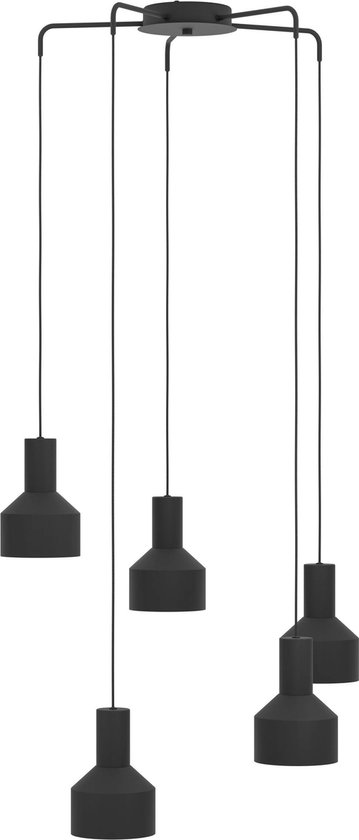 EGLO Casibare Hanglamp - E27 - Ø 71 cm - Zwart