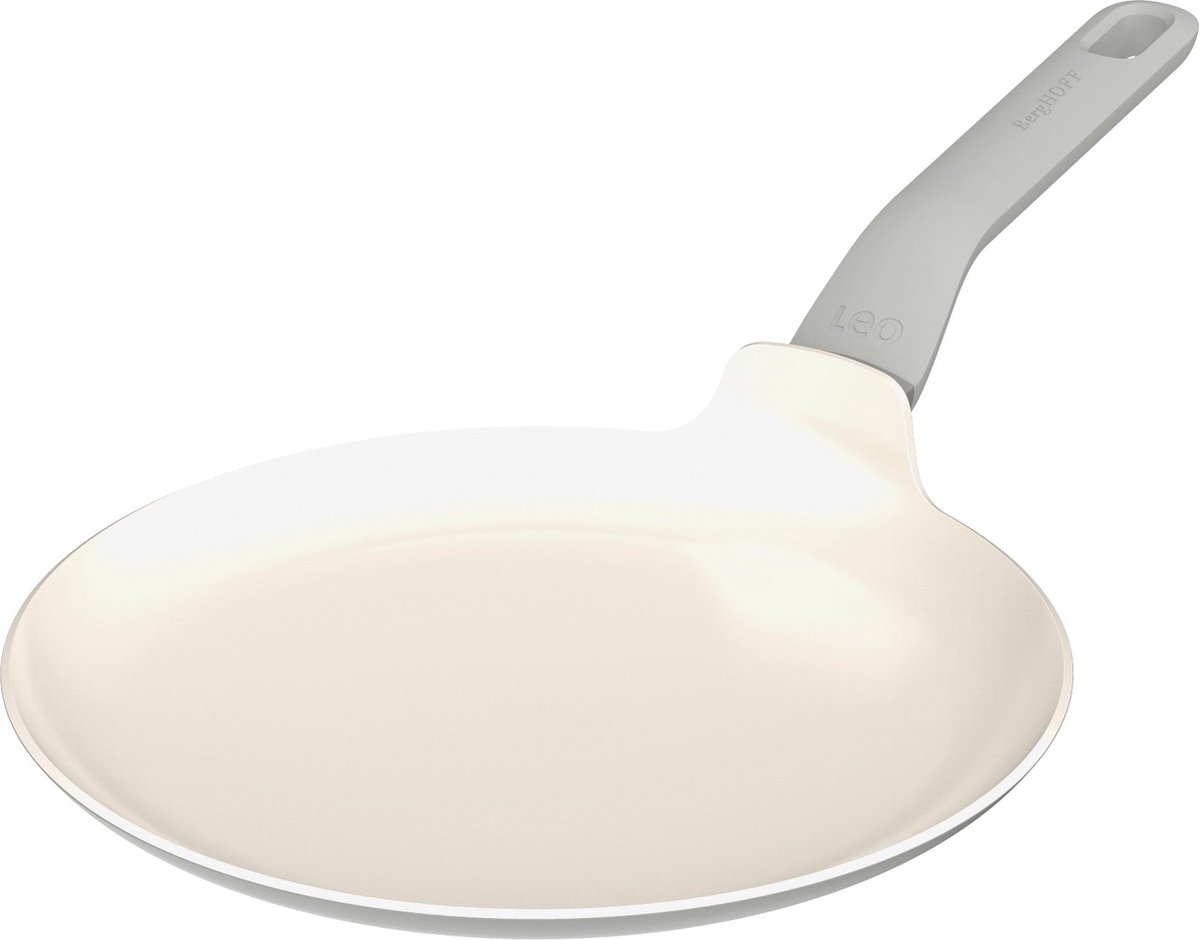 LEO Pannenkoekenpan antikleef Balance Moonmist - Ø 26cm - Grijs - PFAS-vrij