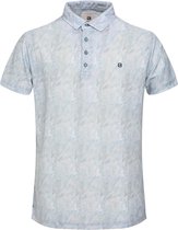 Gabbiano Poloshirt Polo Jacquard Print 234537 301 Navy Mannen Maat - L