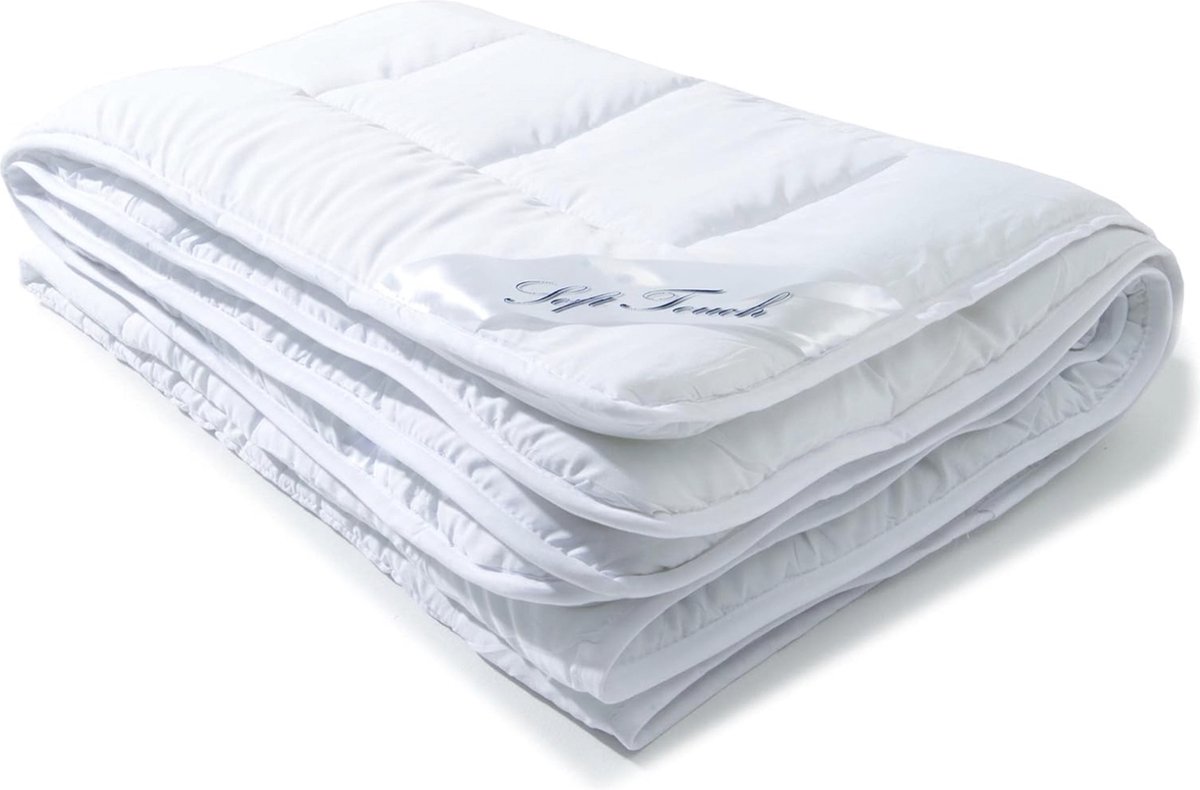 softtouch Soft Touch dekbed voor het hele jaar, dekbed, ademend dekbed, winter, zomer, Oeko-Tex, 220 x 260 cm, vulgewicht Wit
