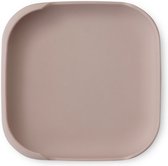 Baby bord silicone met zuignap - roze - kraamcadeau