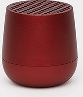 Lexon Design MINO + Recheargable TWS Speaker - Dark Red