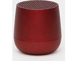 Lexon Design MINO + Recheargable TWS Speaker - Dark Red