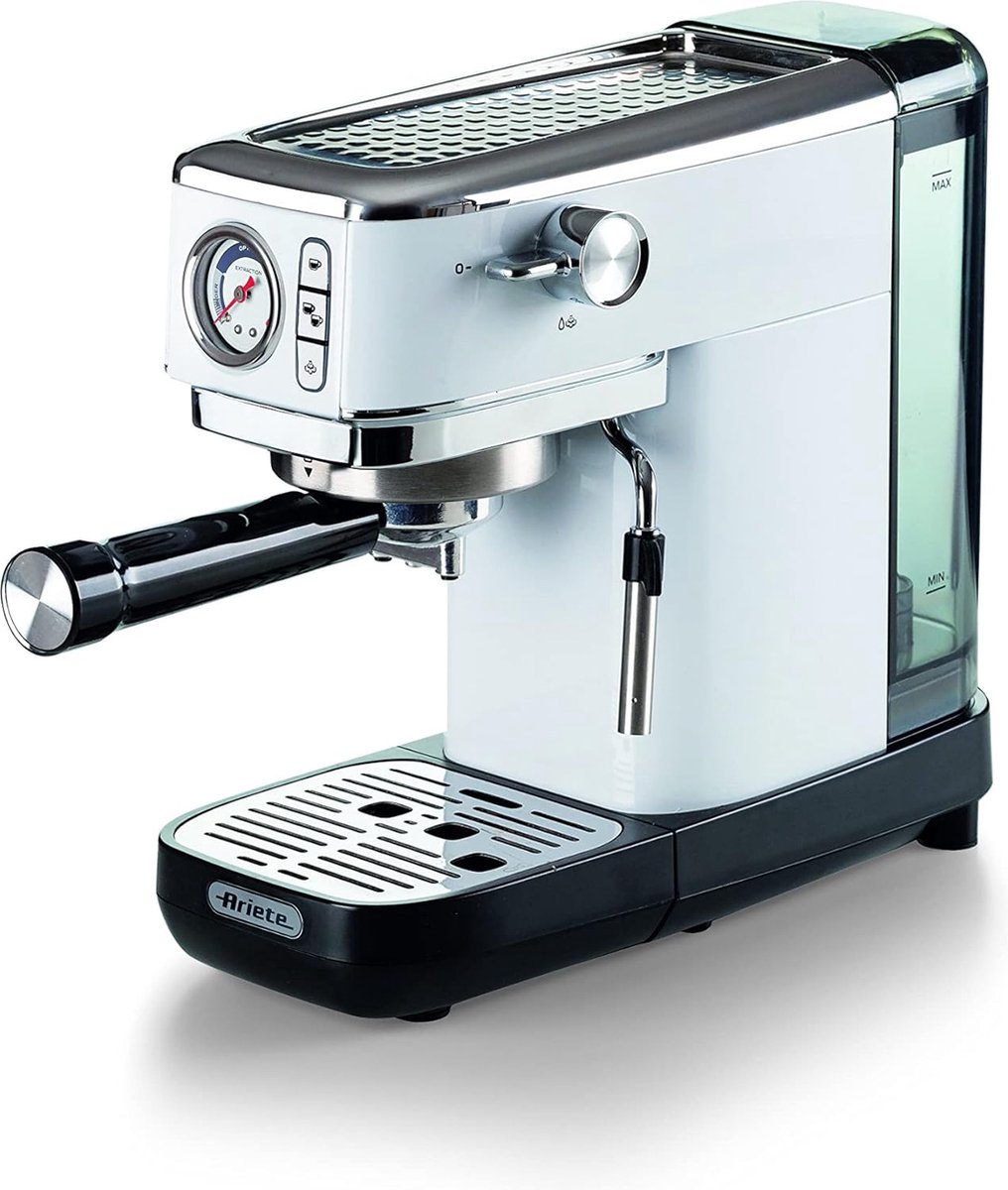 Ariete 1381/14 Moderna Espressomachine 15 bar wit - afbeelding 2