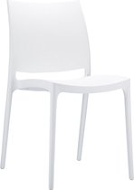 Alterego Chaise design ENZO' blanc