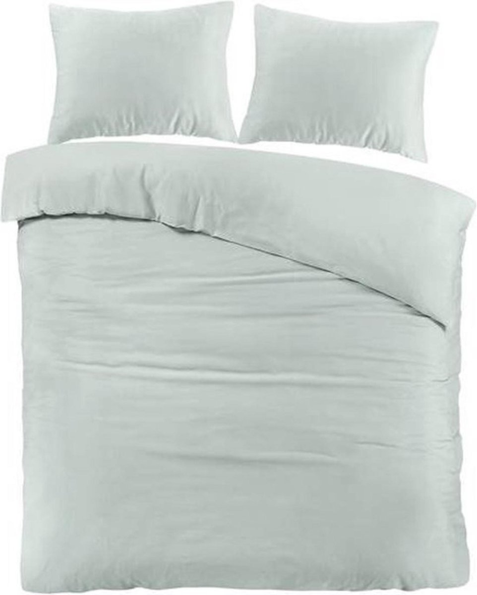 Papillon Malaga Dekbedovertrek - Lits-jumeaux - 240x200/220 cm - Light Green