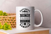 Mok Happiness is Waiting for The Blessed Month of Ramadan - Ramadan - Gift - Cadeau - RamadanMubarak - RamadanKareem - Vasten - Suhoor - Iftar - Moslim - Islam