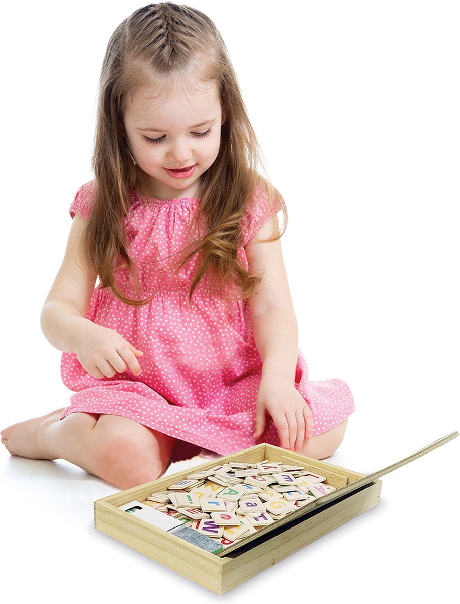 Bio Toys L’Ecole des Mots bilingue Français- Anglais - Jeu en Bois