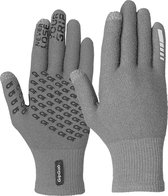 GripGrab - Primavera 2 Merino Lente Herfst Fietshandschoenen Touchscreen Liner Handschoenen met Merinowol - Grijs - Unisex - Maat XS/S