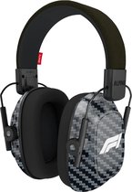 Racing Pro Earmuff Formula 1 Edition - Cache-oreilles Adultes pour réduction du bruit - Atténuation 26 dB - Casque Premium pour l'étude, le travail, la Focus et la surcharge sensorielle - Réglable et léger