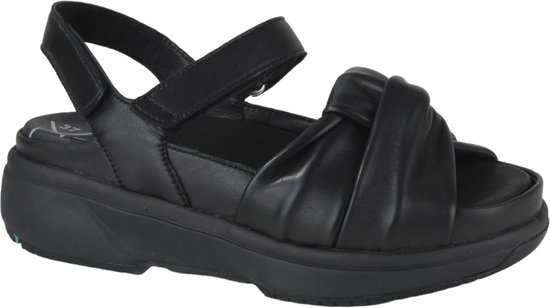 Xsensible 30705.5.1-G/H dames sandalen sportief maat 37 zwart