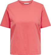 Only T-shirt Onlonly S/s Tee Jrs Noos 15270390 Rose Of Sharon Dames Maat - XS