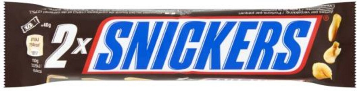 Snickers 2-Pack - 24 x 80 gr
