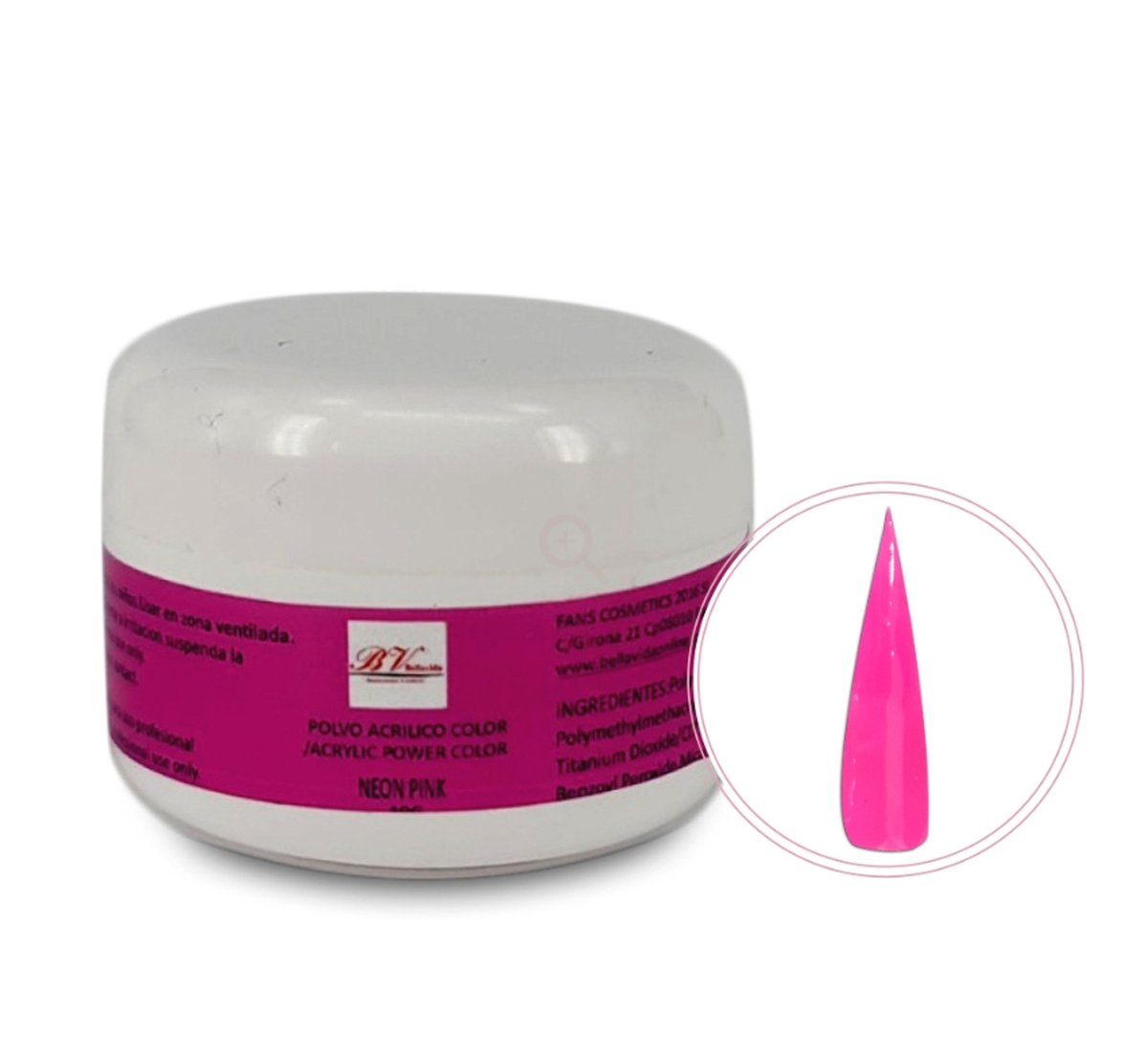 Goedkoopste Acrylic Powder 10g Neon Pink