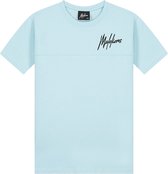 Malelions - Sport T-shirt - Light Blue - Maat 176