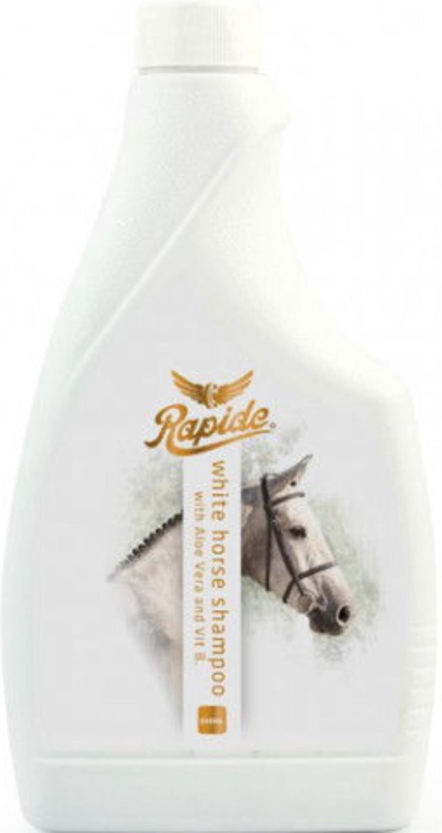 Bol.com Rapide Shampoo voor witte paarden - 500 ml - glans & vuilafstotend aanbieding