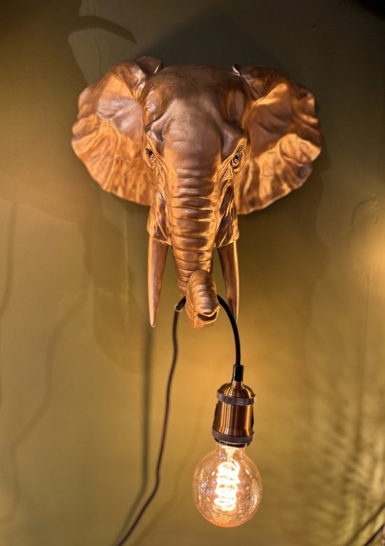 Countryfield - Wandlamp Olifant - Dierenlamp