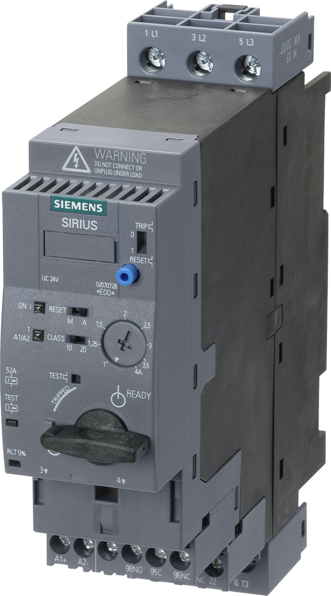 Siemens - D.START 0.37KW 400V 1.25A, 0,32-1,25A SC