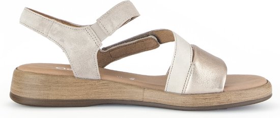 Gabor 42.063.80 - dames sandaal - beige - maat 43 (EU) 9 (UK)