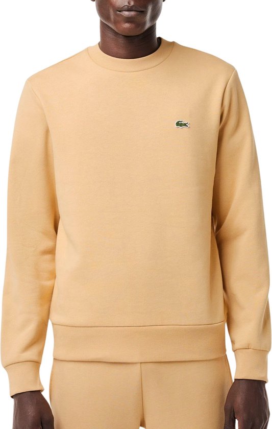 Lacoste - Sweater Beige - Heren - Maat L - Regular-fit