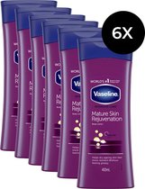 6 x 400 ml Lotion Vaseline Peau Mature - Pack économique