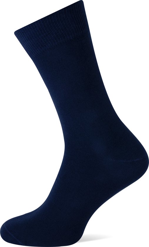 Basset heren katoenen sokken 1 paar - Blauw