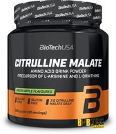 Aminozuren - Citrulline Malate 300g - BiotechUSA - Appel