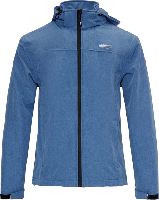 Nordberg Kjeld Heren Softshell Ms00301-ln - Kleur Blauw - Maat XXL