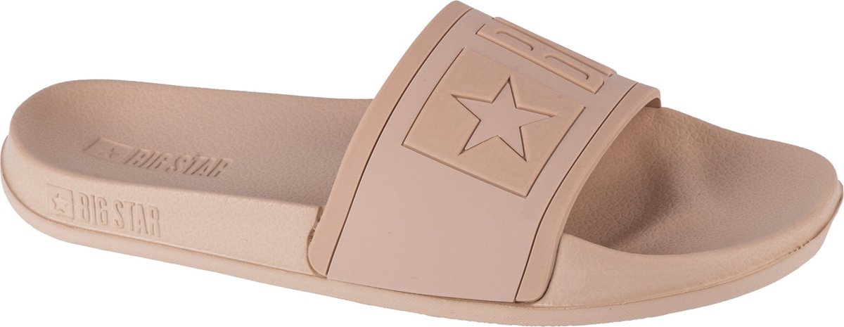 Big Star Slide NN274A645, Vrouwen, Beige, Slippers, maat: 39