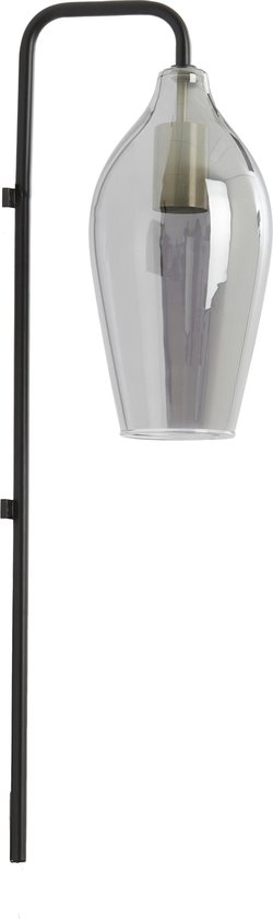 Light & Living - Wandlamp LUKARO - 28x20x65cm - Grijs