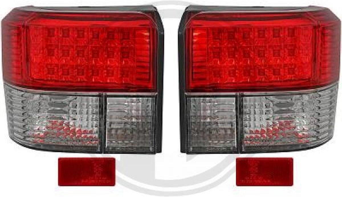 Achterlichtenset - HD Tuning Vw Transporter T4 Bus (70b, 70c, 7db, 7dk, 70j, 70k, 7dc, 7dj). Model: 1990-09 - 2004-08