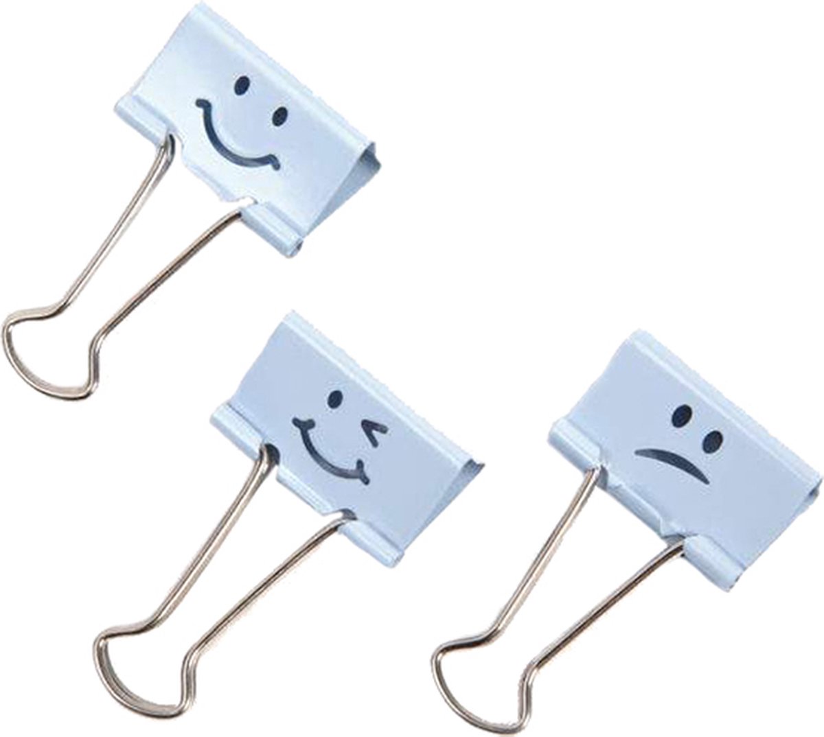 Rapesco RA-1353 papier clips Emoji blauw
