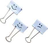 Rapesco RA-1353 papier clips Emoji blauw