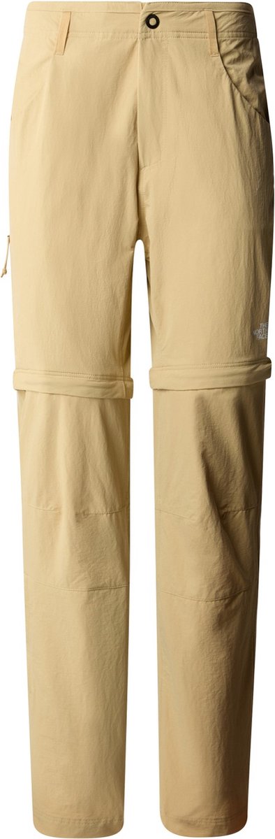 The North Face Exploration convertible taperd pants W stone Khaki