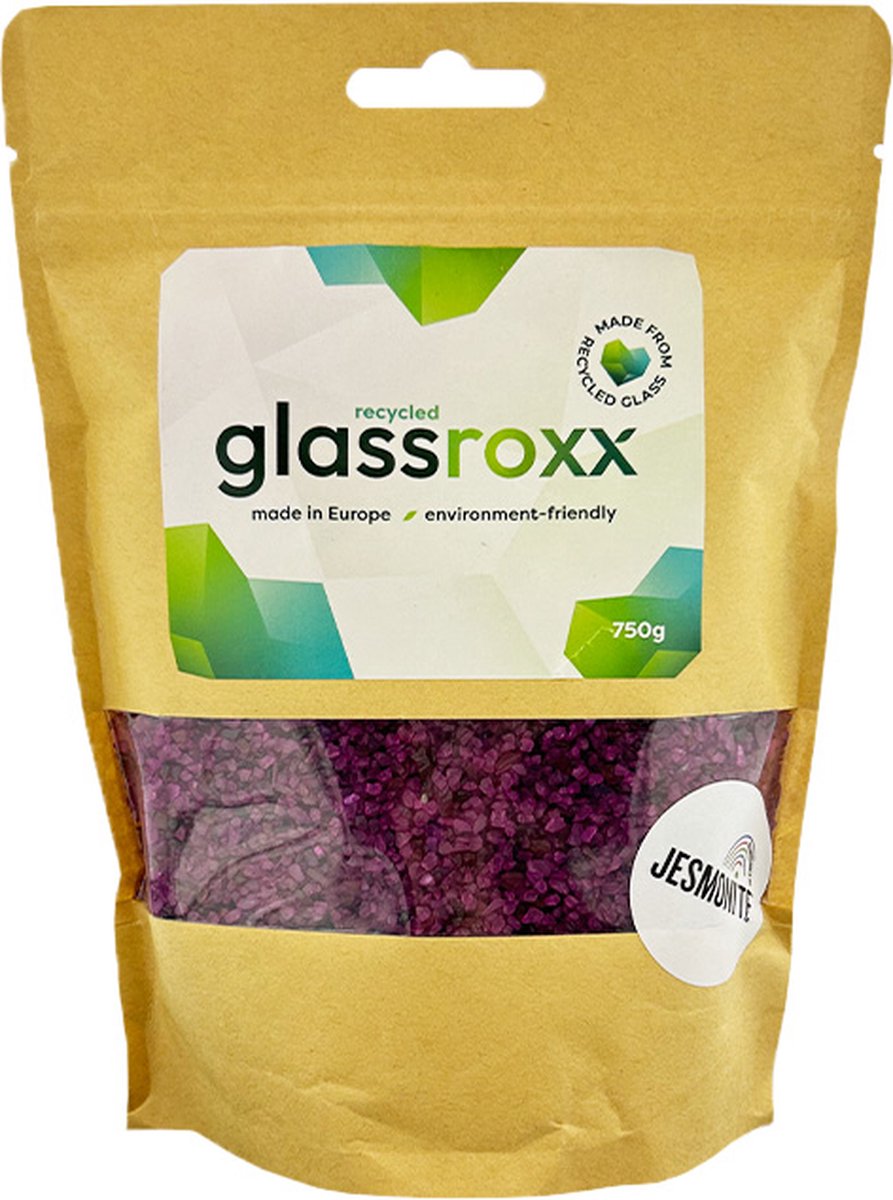 GlassRoxx Small Lavender Violet pouch 750gr-RBJ