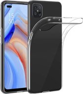 Oppo Reno 4Z Hoesje backcover Shockproof siliconen Transparant