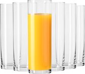 Drinkglas voor water, set van 6 glazen, 200 ml, pure collectie, voor privé- en professionals, voor dagelijks gebruik en in het evenementengebied, vaatwasmachinebestendig