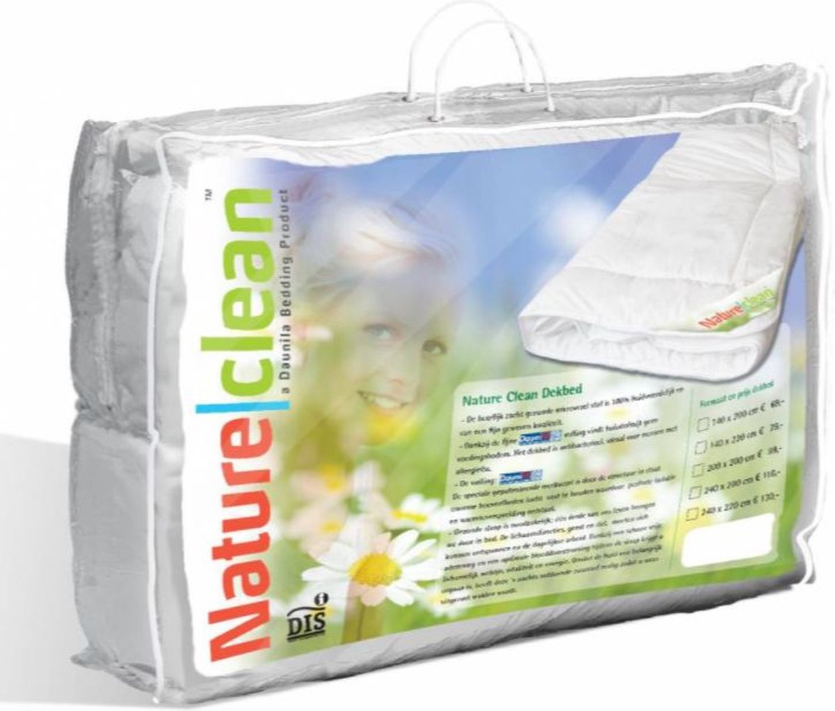 Zydante Mono Dekbed - Zomerdekbed - Luchtig en Koel - Nature Clean - Hypoallergeen en Antihuisstofmijt - 220x140 (2)