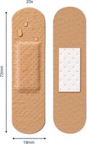 Pansements d'injection Universal - Pansements pour plaies - Pansements - 2,5 x 7,2 cm - 100 bandes