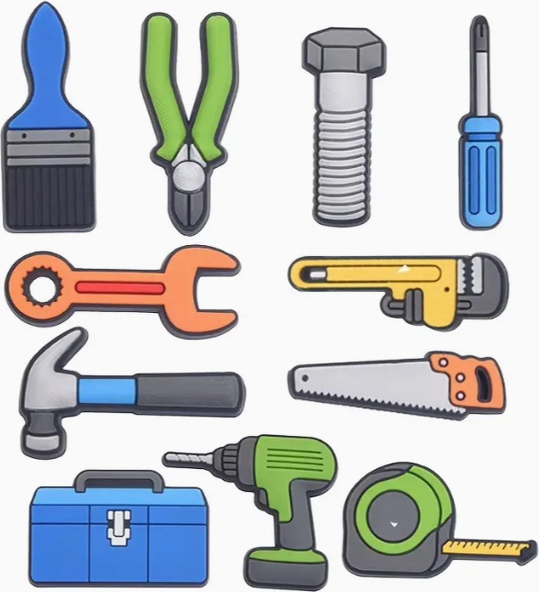 Schoen pins gereedschap - charms gereedschap - schoen accessoires - schoenbedels klomp - ook geschikt voor crocs